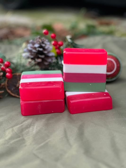 Holly Jolly Christmas Soap